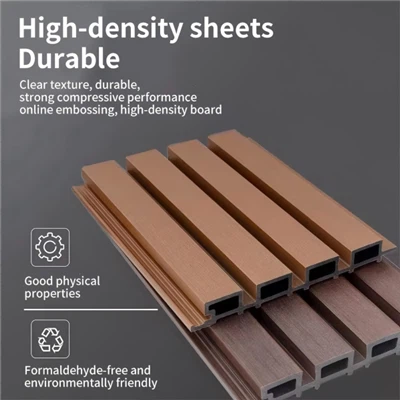 The production process of WPC wall panel